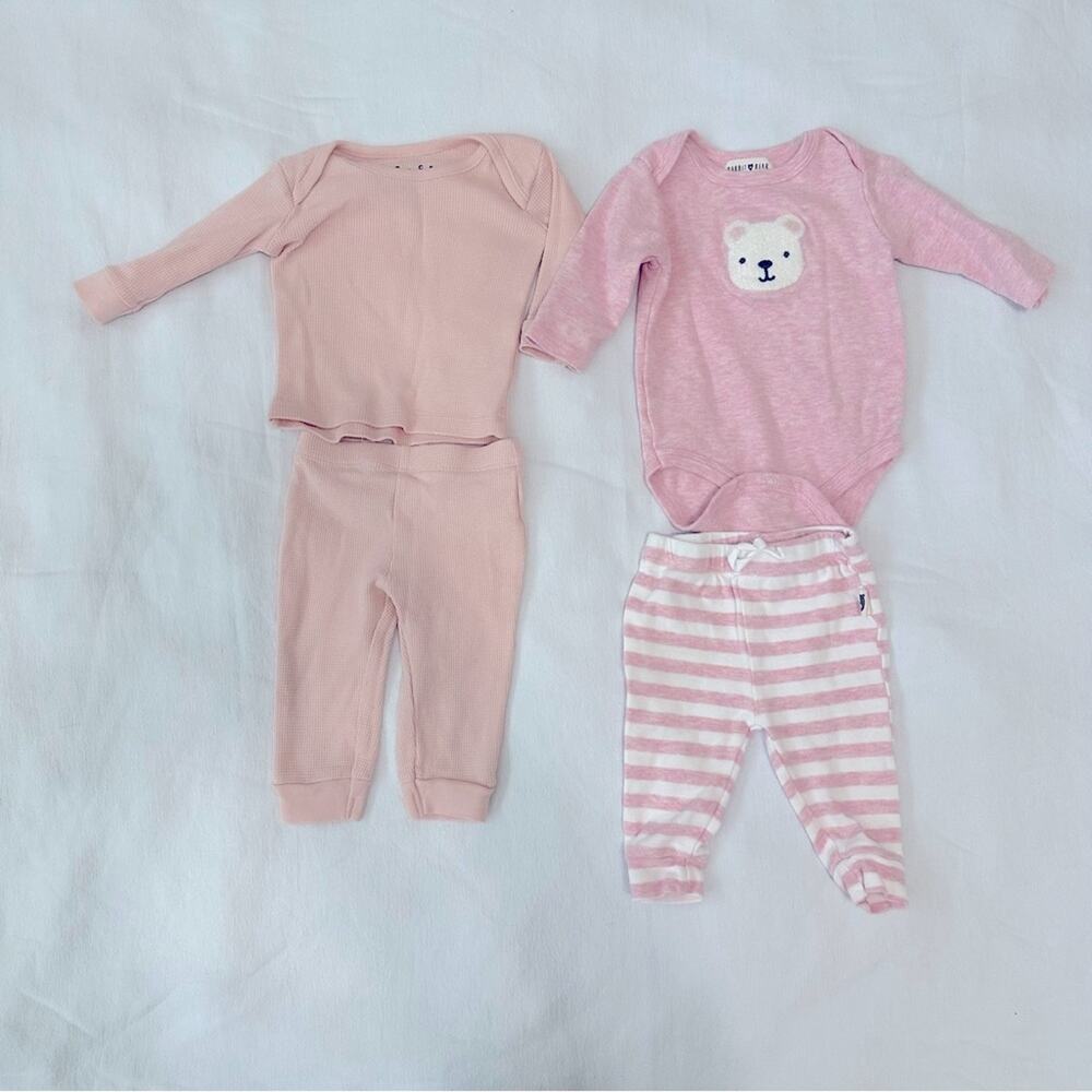 Emily & Oliver & Rabbit Bear Baby Girl Bundle – 0-3M